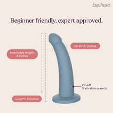 Classic Vibrating Dildo - 5"