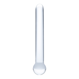 7" Straight Glass Dildo