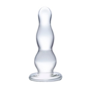 4" Glass Butt Plug