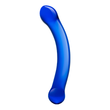 6" Curved G-Spot Glass Dildo