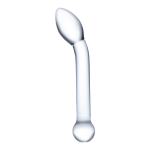 8" Slimline G-Spot Glass Dildo