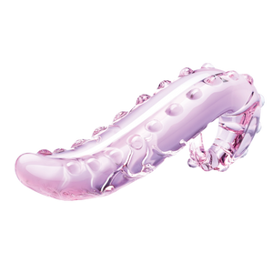 6" Lick-it Glass Dildo