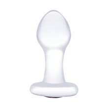 3.5" Bling Bling Glass Butt Plug