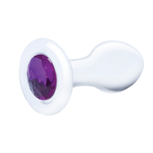 3.5" Bling Bling Glass Butt Plug