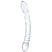 10.5" Double-Ended Glass Dildo