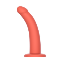 Curved - Medium Strap on and Suction Cup Dildo 6.25"