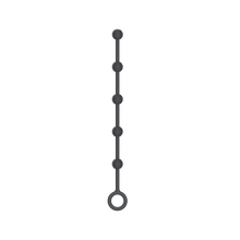 Medium Beaded Rope Anal Beads with Loop