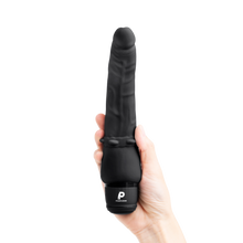 7" Anal Pleasure Grooves Realistic Vibrator