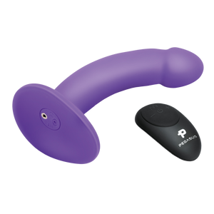 6" Curved Realistic Silicone Peg with Harness Included