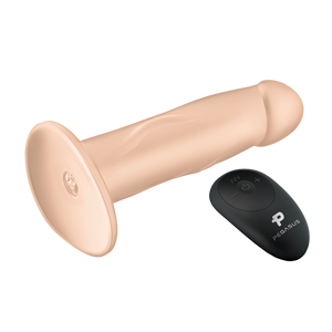 8” Realistic Silicone Dildo with Harness Included