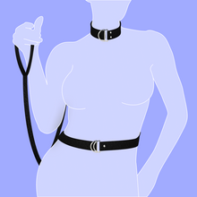 Restrained Body Restraint + Leash