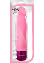 Luxe Purity Vibrating Dildo