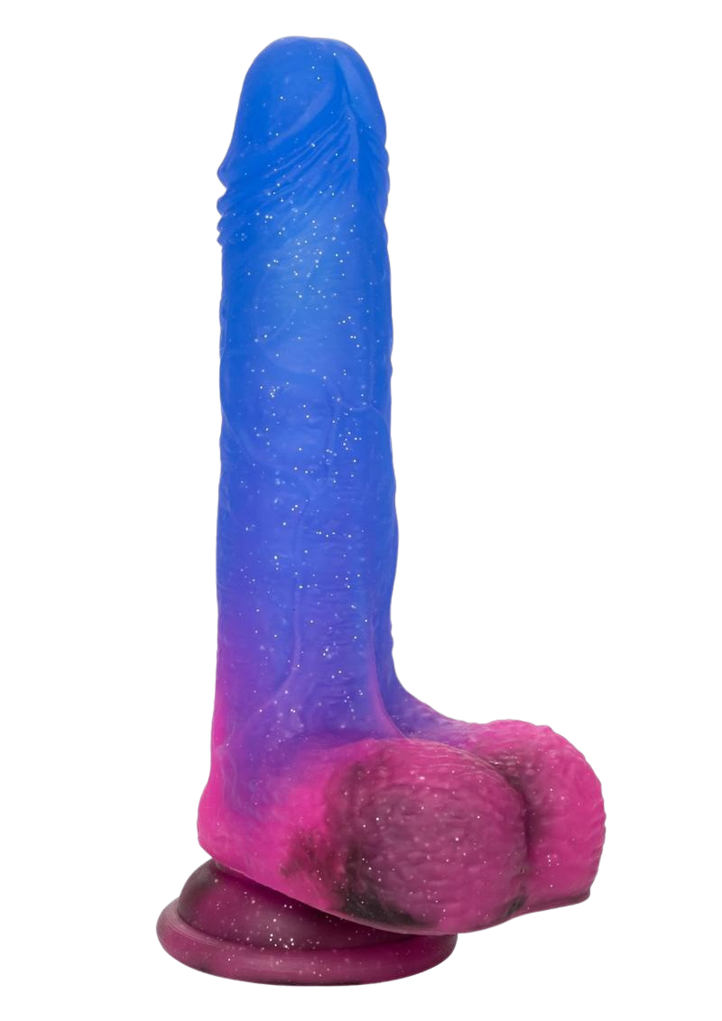 Ombré Hombre Vibrating Dildo